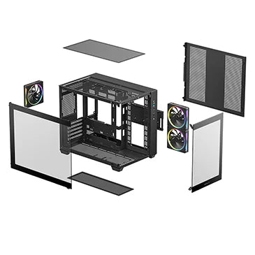 Deepcool CG330 3F Mid Tower Cabinet without PSU