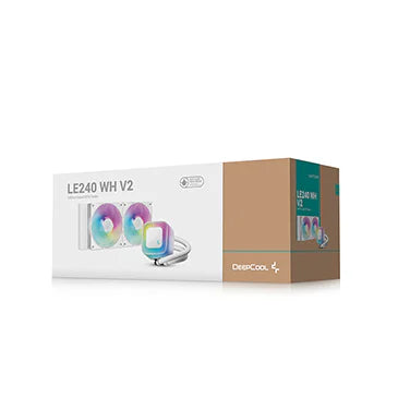 Deepcool LE240 WH V2 240mm White Liquid CPU Cooler