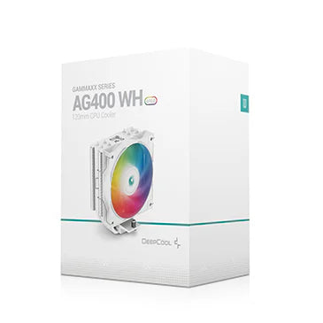 Deepcool AG400 ARGB White CPU Air Cooler