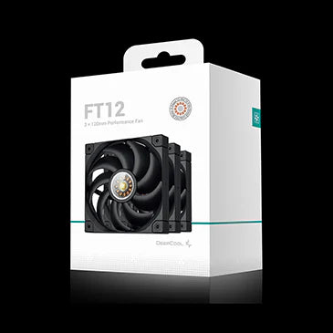 Deepcool FT12 120mm PWM Cabinet Fan (Triple Pack)
