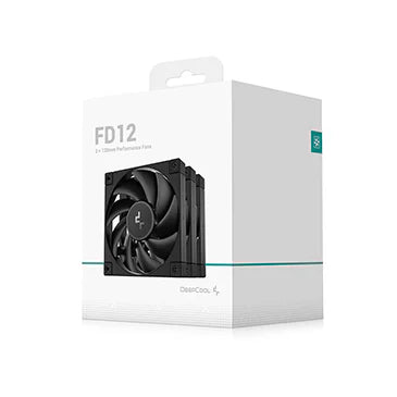Deepcool FD12 ARGB 120mm 3 in 1 Black Cabinet Fan