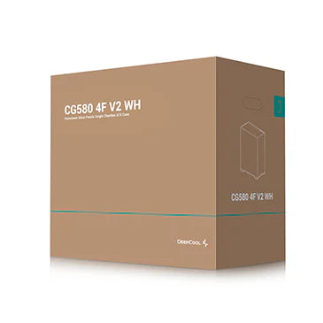 Deepcool CG580 4F V2 Mid Tower Cabinet (White)