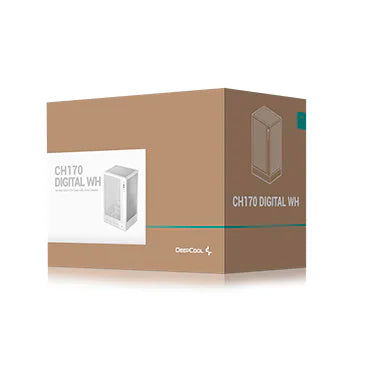 Deepcool CH170 Digital Mid Tower Cabinet (White)