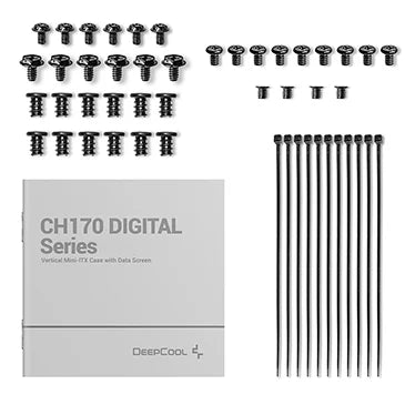 Deepcool CH170 Digital Mid Tower Cabinet (Black)