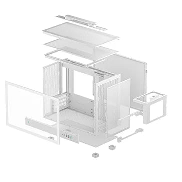 Deepcool CH160 Plus Compact Cabinet with PSU (White)