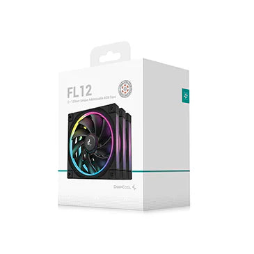Deepcool FL12-3 IN 1 ARGB 120mm Cabinet Fan White