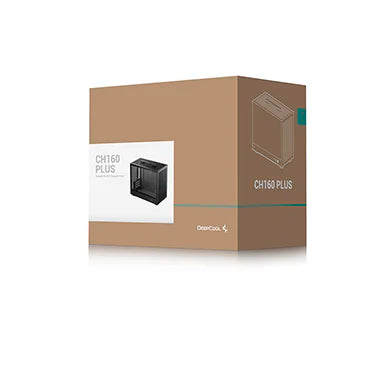 Deepcool CH160 Plus Compact Cabinet with PSU (Black)