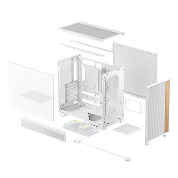 Deepcool CL600 Full Tower Cabinet (White)