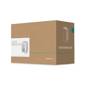 Deepcool CH270 Digital Mid Tower Cabinet (White)