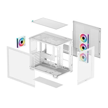 Deepcool CG530 4F Mid Tower Cabinet (White)