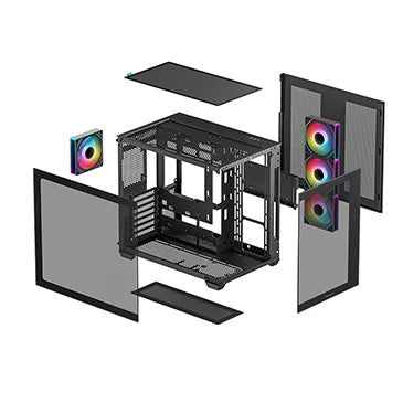 Deepcool CG530 4F Mid Tower Cabinet (Black)