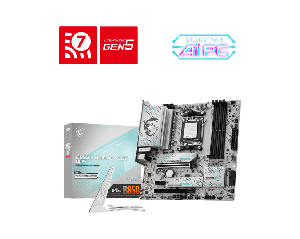 MSI B850M Gaming Plus WiFi Motherboard