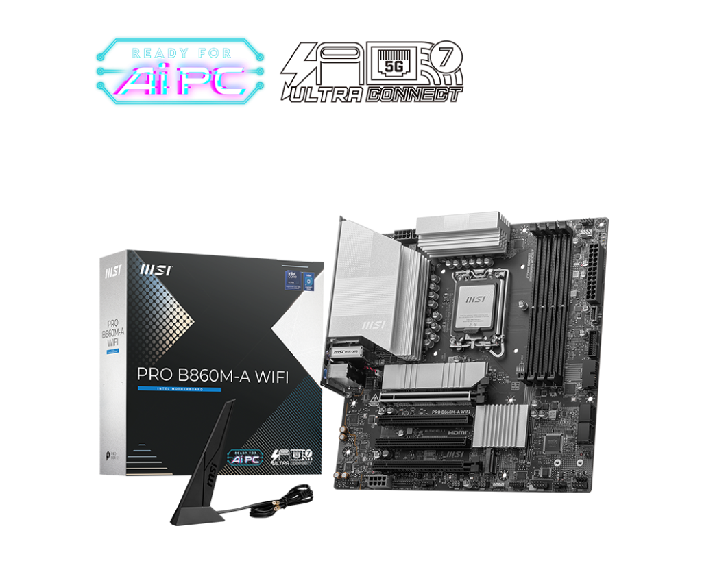 MSI PRO B860M-A WiFi Motherboard