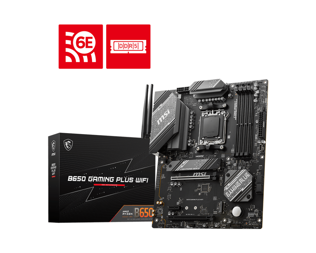 MSI B650 Gaming Plus WiFi Gaming Motherboard