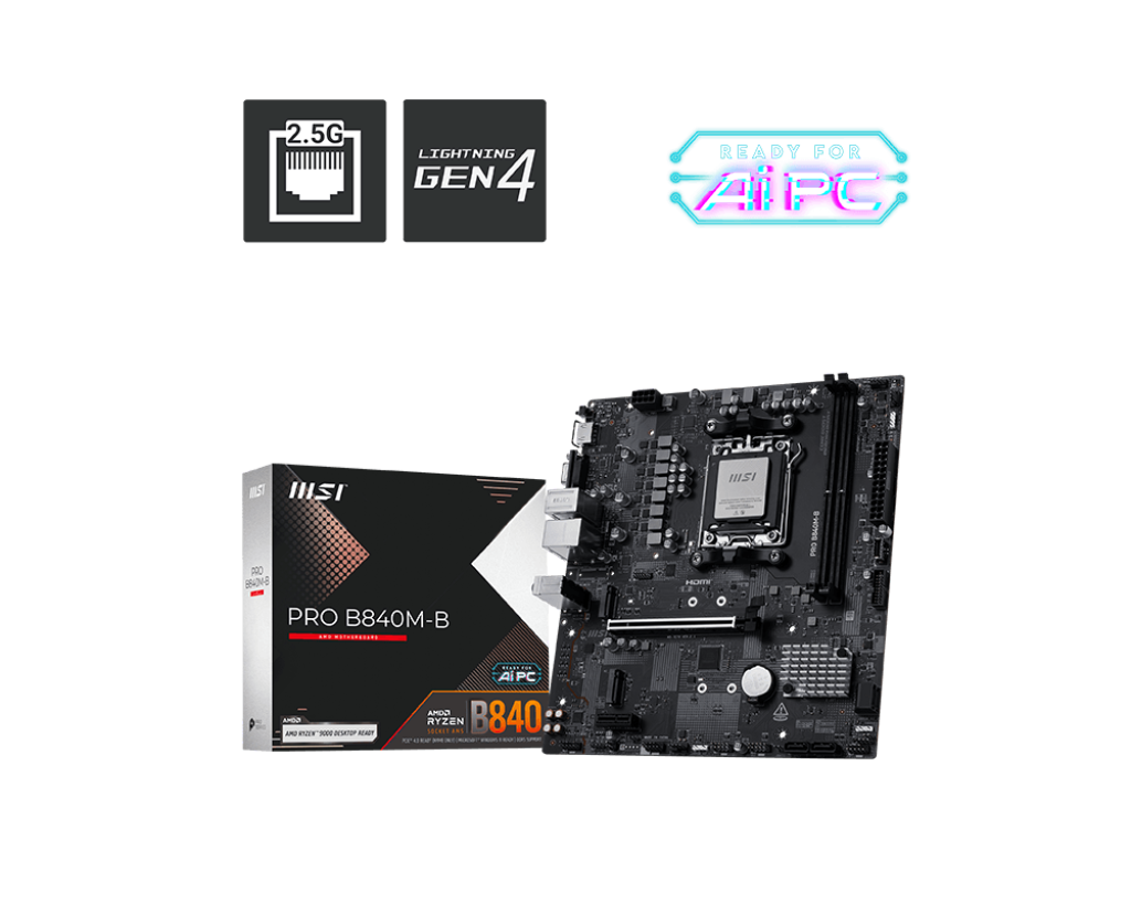 MSI PRO B840M-B Motherboard