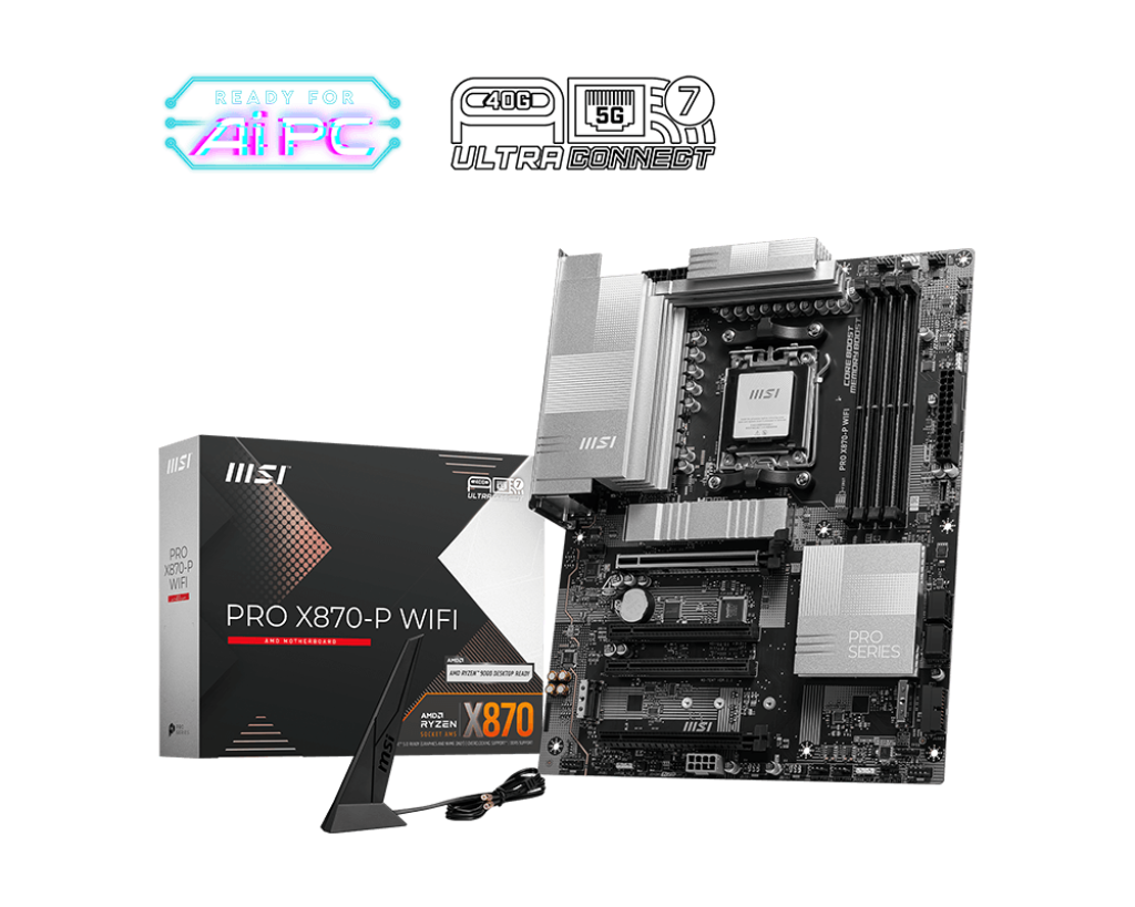MSI PRO X870-P WiFi Gaming Motherboard