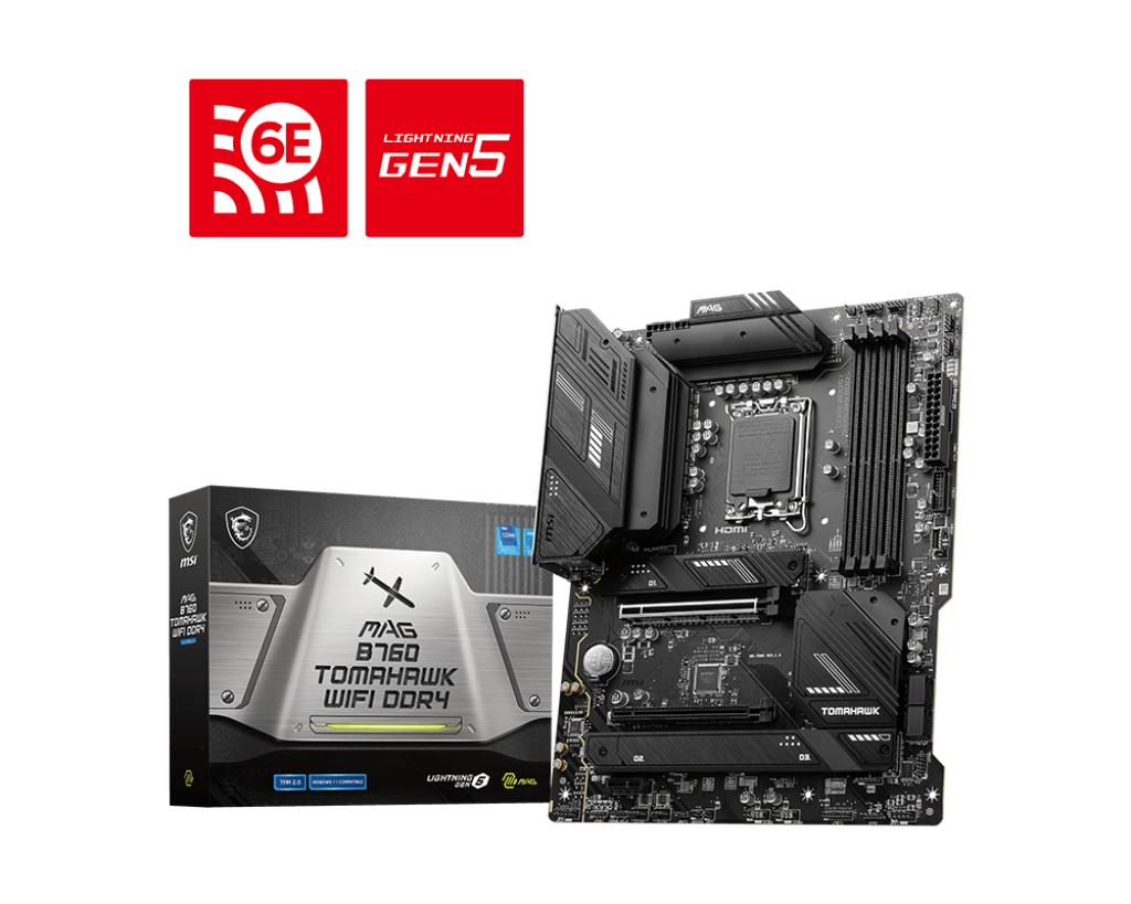 MSI MAG B760 Tomahawk WiFi ATX Motherboard