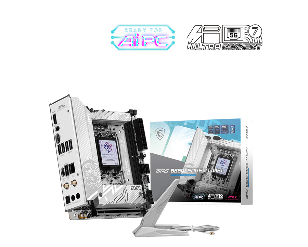 MSI MPG B860I Edge TI WiFi Motherboard