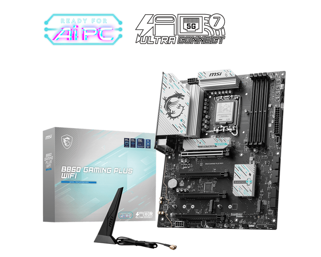 MSI B860M Gaming Plus WiFi Motherboard