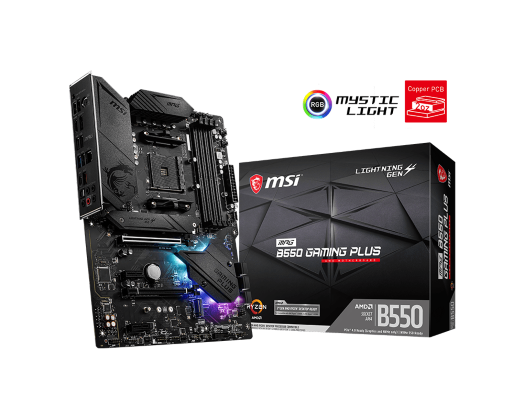 MSI MPG B550 Gaming Plus AMD AM4 DDR4