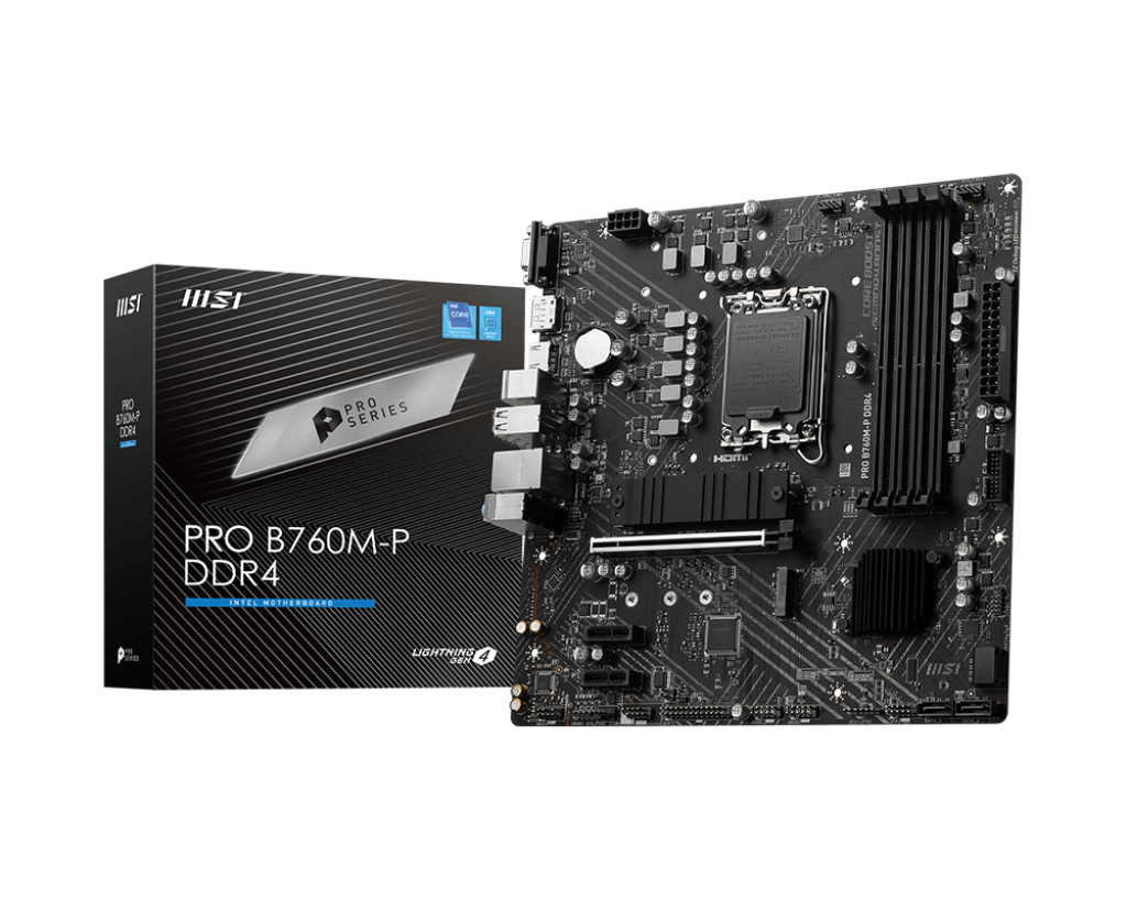 MSI PRO B760M-P Motherboard