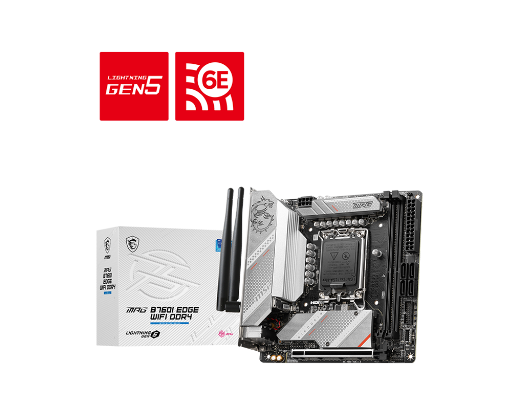 MSI MPG B760I Edge WiFi Mini ITX Motherboard