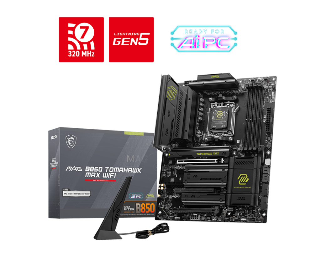 MAG B850 Tomahawk MAX WiFi Motherboard