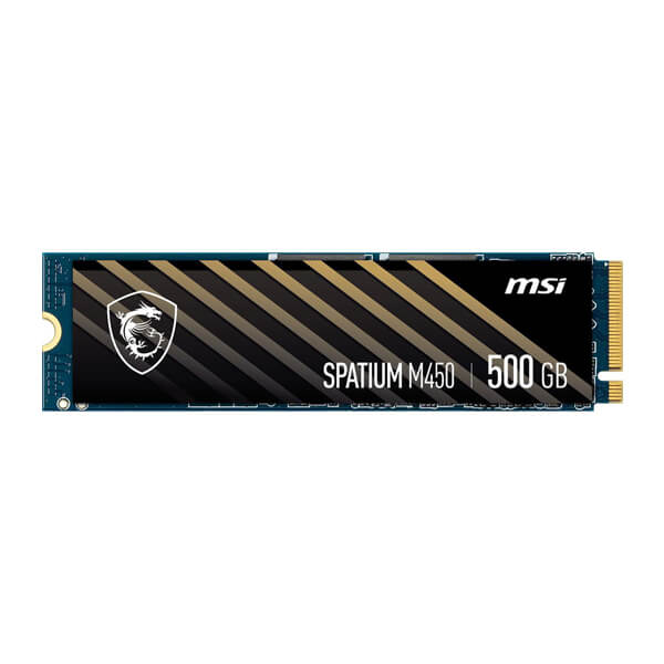 MSI Spatium M450 500GB NVMe Gen4 SSD