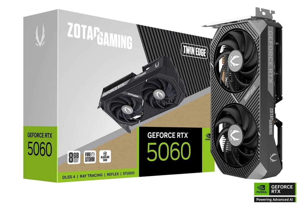ZOTAC GAMING GeForce RTX 5060 Twin Edge 8GB