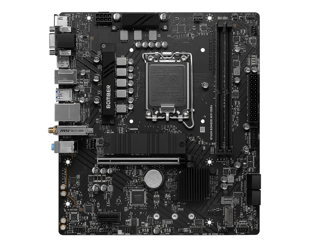 MSI Mainboard B760M BOMBER WIFI DDR4