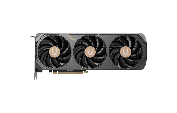 ZOTAC Gaming GeForce RTX 5070 Ti Solid SFF OC Graphics Card - Black | 16 GB | GDDR7 | Advanced Cooling | Triple Fan | White LED | ZT-B50710J3-10P | Only Graphics Card with 5 Year