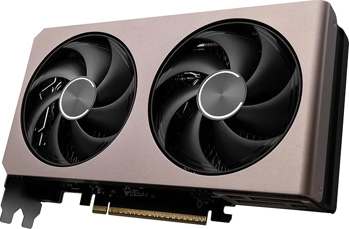 MSI GeForce RTX 5060 Ti 16G Inspire 2X OC Graphic Card - NVIDIA GeForce RTX 5060 Ti GPU, 16GB GDDR7 128-bit Memory, 28 Gbps, PCI Express Gen 5 x16 Interface, Upto 2617 MHz, STORMFORCE Fan