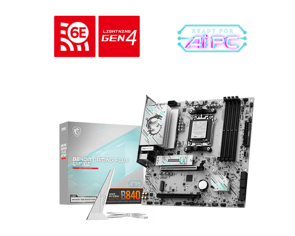 MSI Mainboard B840M GAMING PLUS WIFI6E