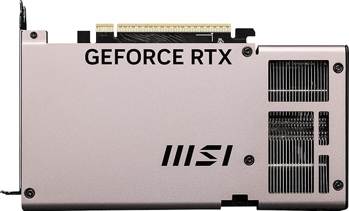 MSI GeForce RTX 5060 Ti 16G Inspire 2X OC Graphic Card - NVIDIA GeForce RTX 5060 Ti GPU, 16GB GDDR7 128-bit Memory, 28 Gbps, PCI Express Gen 5 x16 Interface, Upto 2617 MHz, STORMFORCE Fan