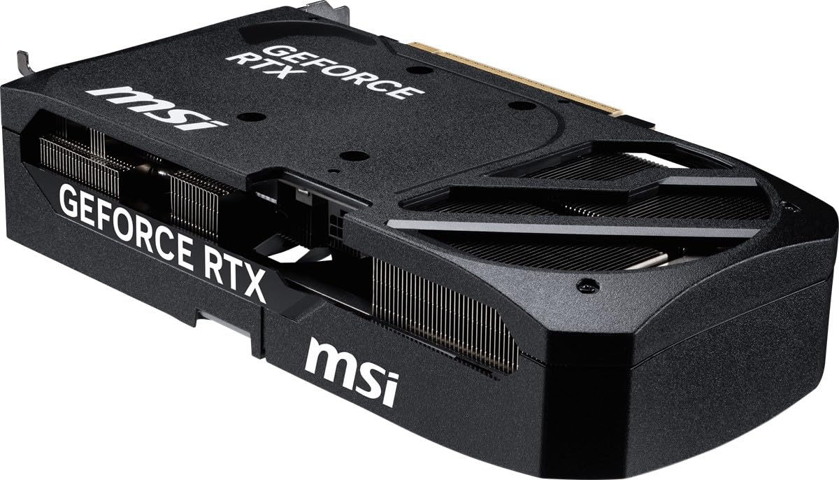 MSI GeForce RTX 5070 12G Shadow 2X OC Graphic Card - NVIDIA GeForce RTX 5070 GPU, 12GB GDDR7 192-bit Memory, 28 Gbps, PCI Express Gen 5 Interface, Upto 2542 MHz, TORX Fan 5.0