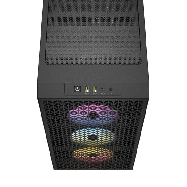 Corsair 3000D RGB Airflow Mid-Tower (ATX) Cabinet (Black)