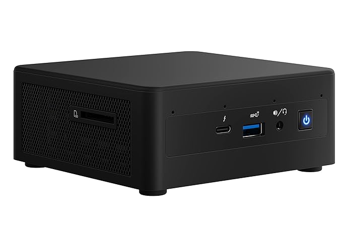 ASUS Nuc 12 Pro Kit RNUC12WSHi300000I Barebone, Supprot Windows Intel 64GB DDR4 Memory, 2.5Gbe LAN, Wi-Fi 6E and Bluetooth 5.3