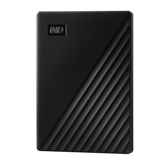 WD My Passport 4TB Portable HDD (WDBPKJ0040BBK)