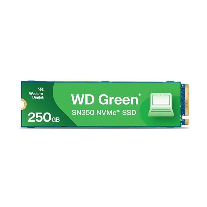 WD Green SN350 250GB NVMe SSD (WDS250G2G0C)