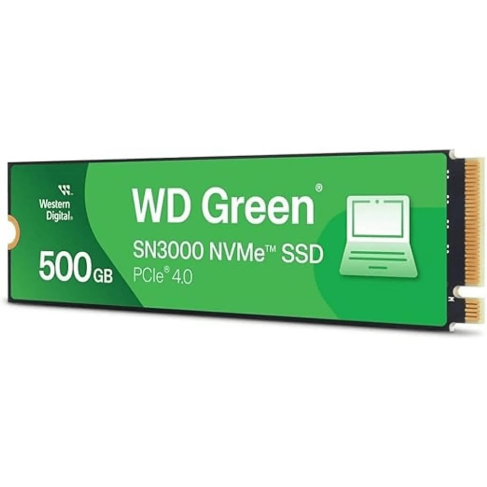 WD Green SN3000 500GB NVMe SSD (WDS500G5G0E)