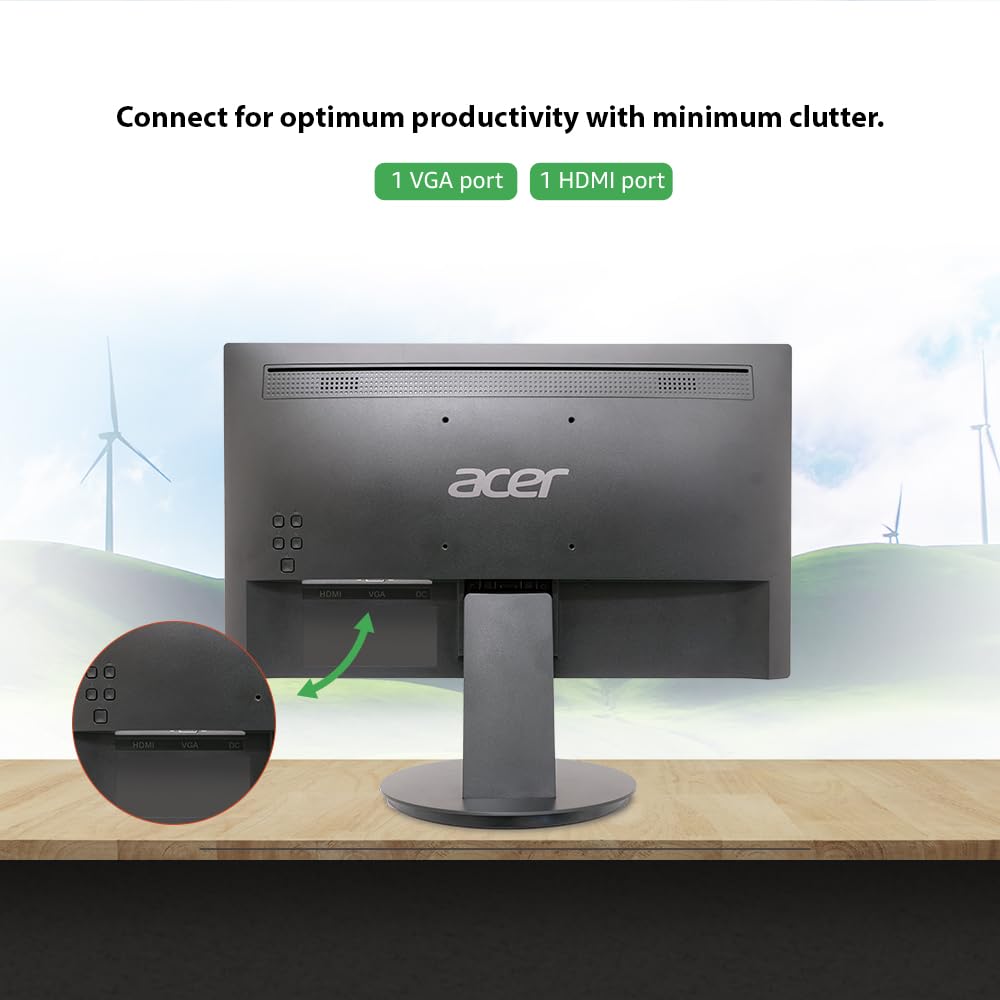 Acer K202Q 19.5 Inch HD+ 1600 X 900 Pixels LCD Monitor