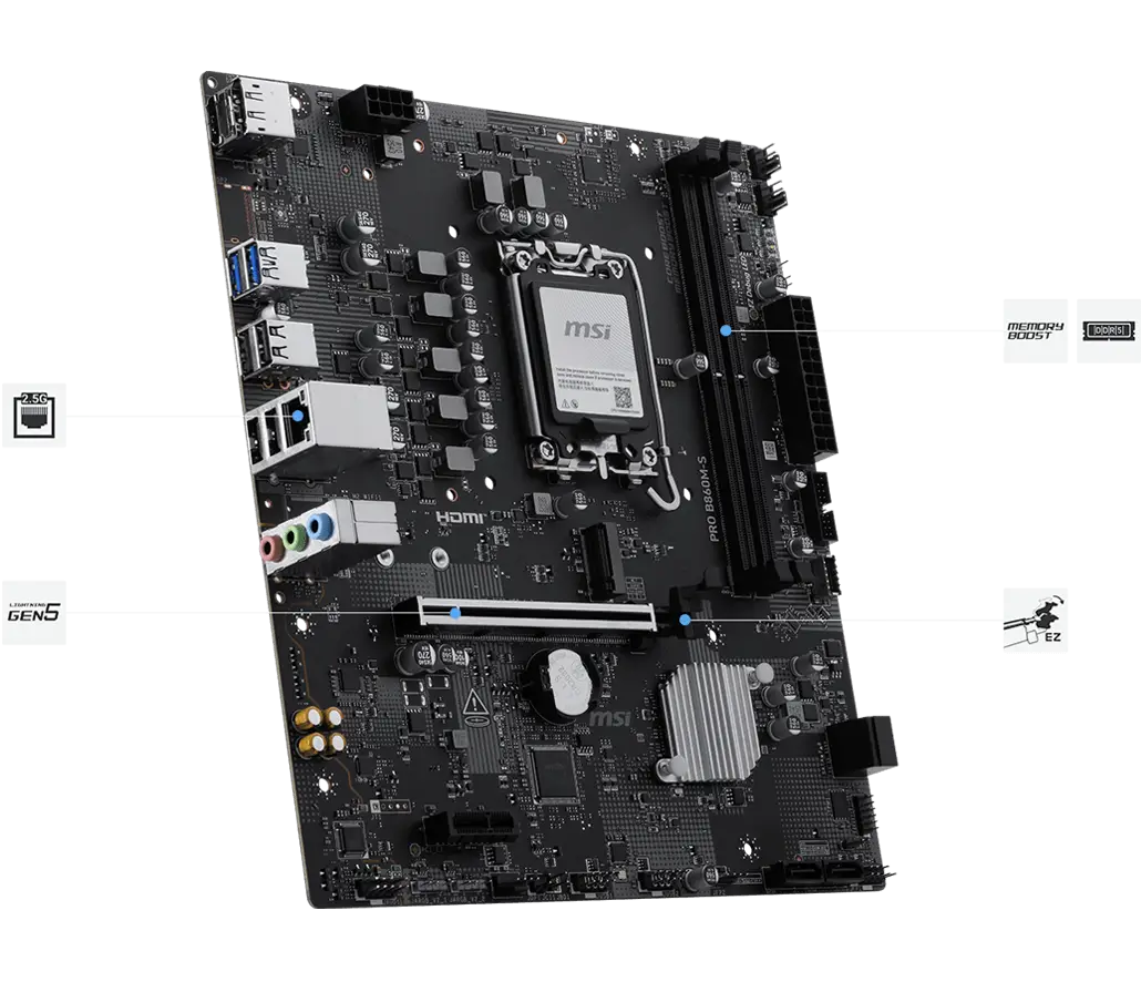 MSI PRO B860M-S