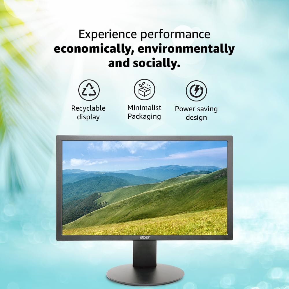 Acer K202Q 19.5 Inch HD+ 1600 X 900 Pixels LCD Monitor