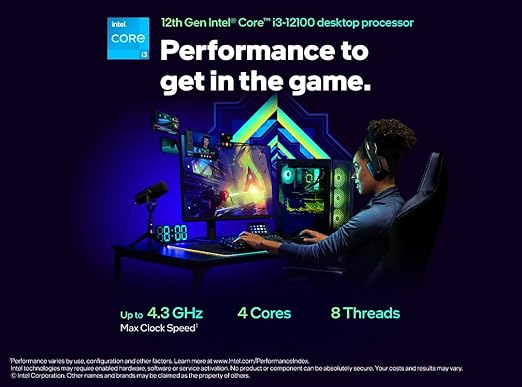 Intel Core i3-12100F Budget Gaming Processor