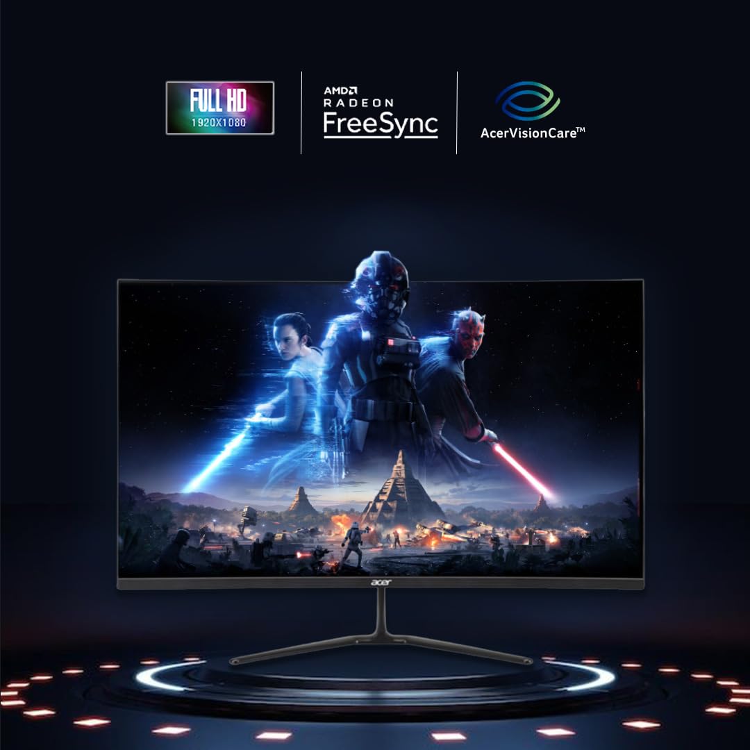 Acer ED320Q X2 31.5 Inch Full HD 1500R Curved VA Panel Gaming Backlit LED LCD Monitor