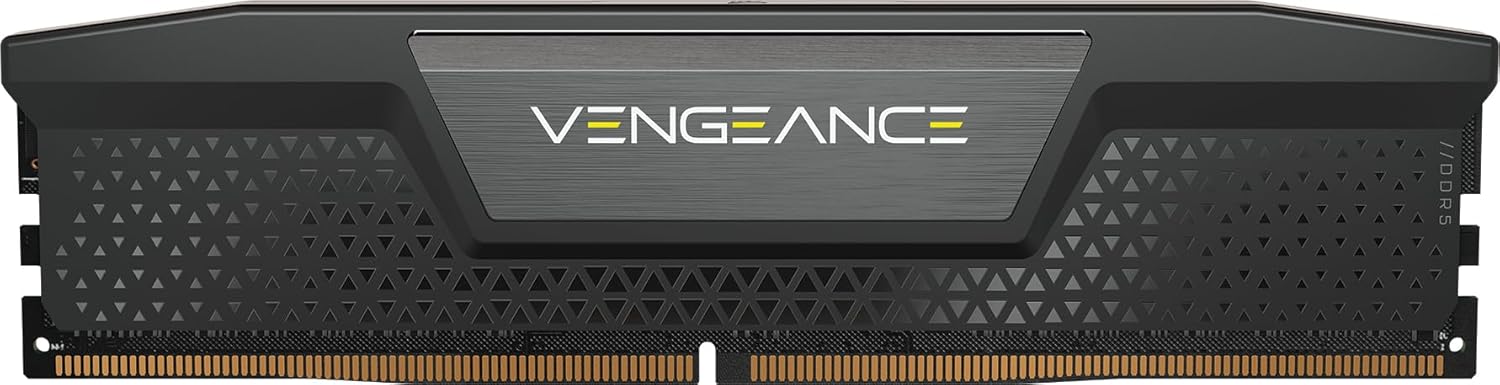CORSAIR Vengeance 32GB RAM (1x32GB) DDR5 DRAM 5600MHz Memory Kit Black CMK32GX5M1B5600C40