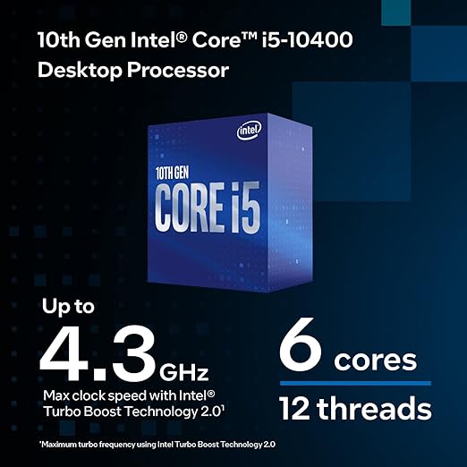 Intel® Core i5-10400 Processor (12M Cache, up to 4.30 GHz) BGA 437 Socket