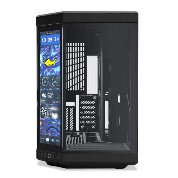 Hyte Y70 Touch Infinite E-ATX Mid Tower Case Black