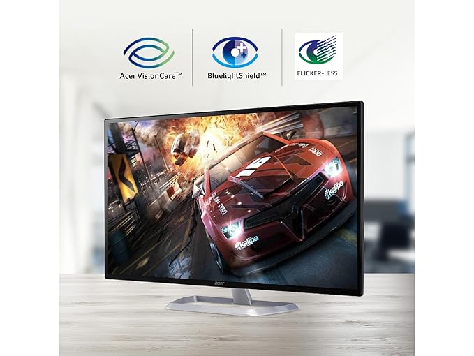 Acer EB321HQ 31.5 Inch (80.01 Cm) IPS Full HD Backlit LED LCD Monitor