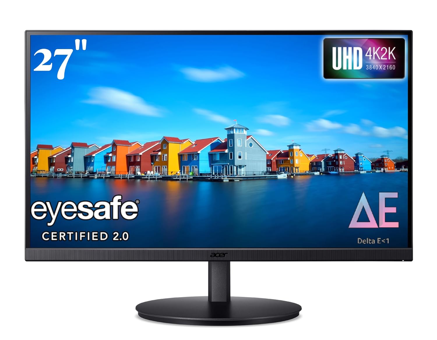 Acer CB272K 27 Inch UHD 4K 3840 X 2160 Pixels IPS Backlit LED LCD Monitor